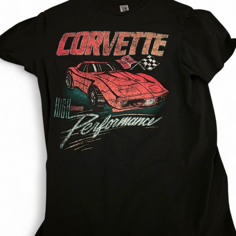 GM T-Shirt with Corvette design